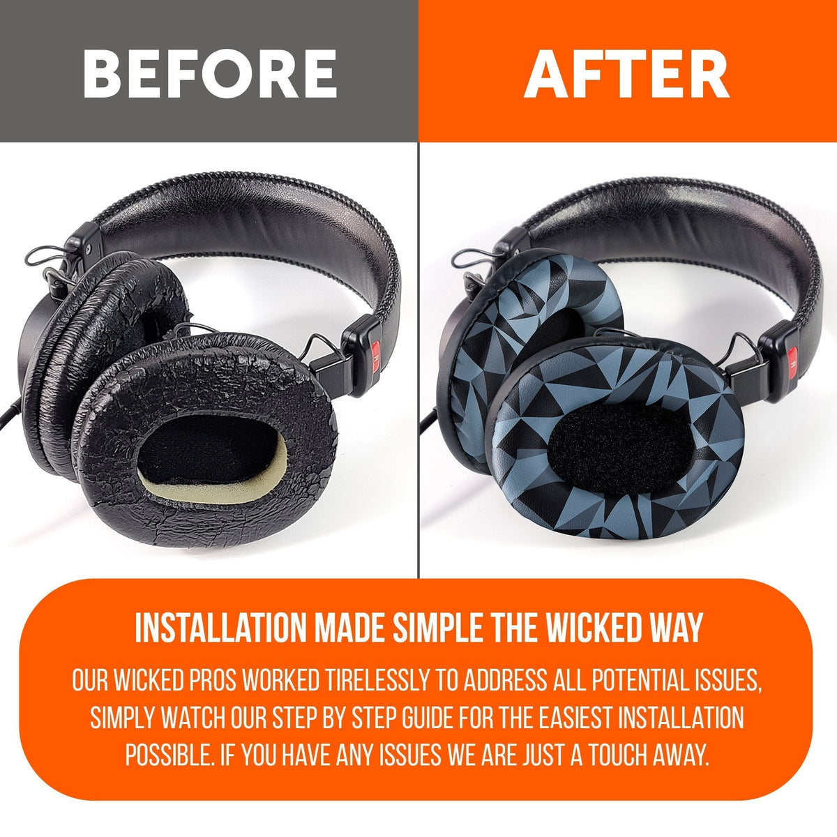 Replacement Earpads For Sony MDR 7506Ear PadsTorqelo.com