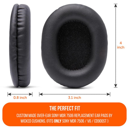 Replacement Earpads For Sony MDR 7506Ear PadsTorqelo.com