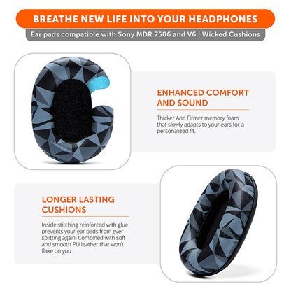 Replacement Earpads For Sony MDR 7506Ear PadsTorqelo.com