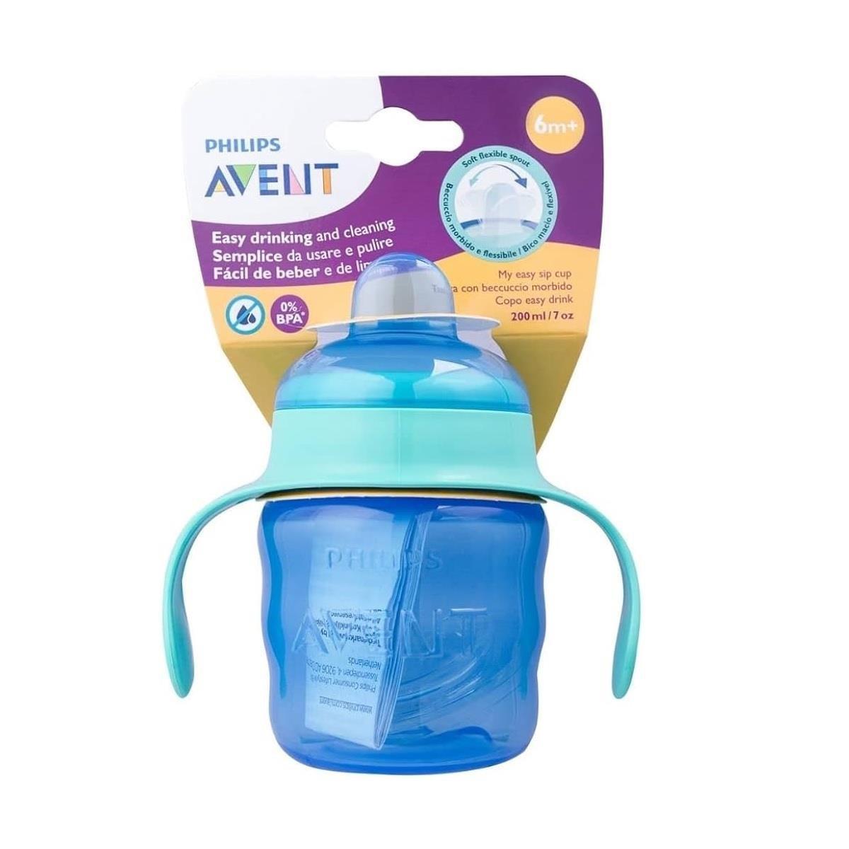 Philips Avent Non-spill Cup with Soft Silicone Spout - Baby Cup, Toddler Cup, Spill-proof Drinking Cup by Beauty Care Bag