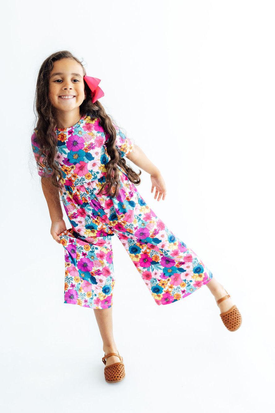 Retro Bloom Wide Leg JumpsuitWide Leg JumpsuitTorqelo.com