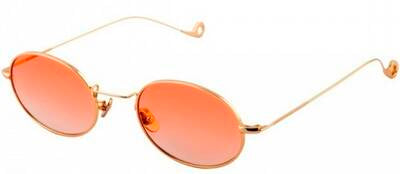 Retro Extreme VII C03 Yellow Metal Sunglasses by Beauty Care Bag