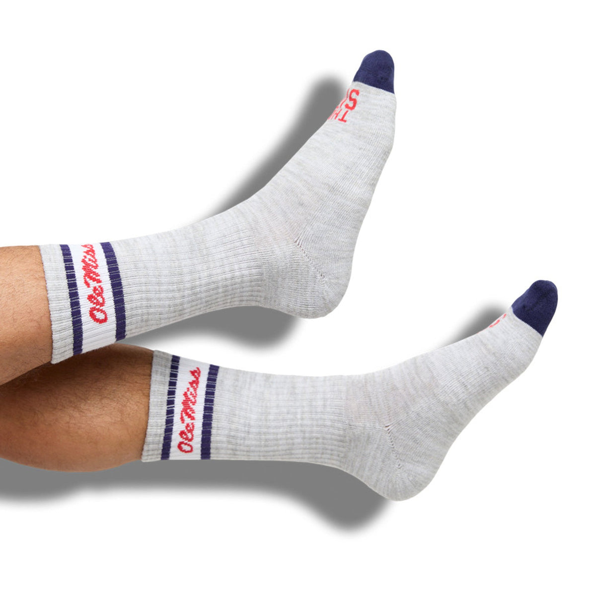 Retro Script Casual Crew 3-PackLicensed College SocksTorqelo.com