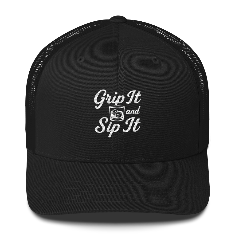Grip It and Sip It trucker hat – view 2