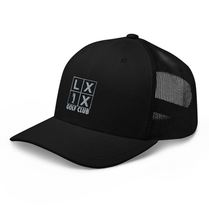 Four Box logo trucker cap, gray logo – view 4