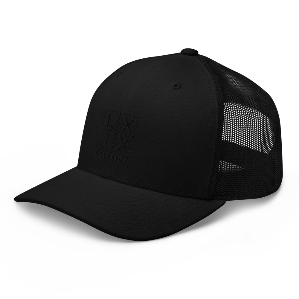Four Box logo trucker cap, black logo – view 4