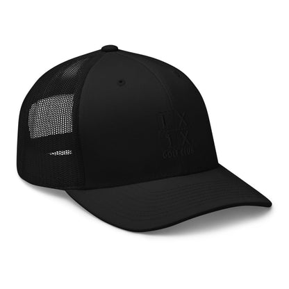Four Box logo trucker cap, black logo – view 6