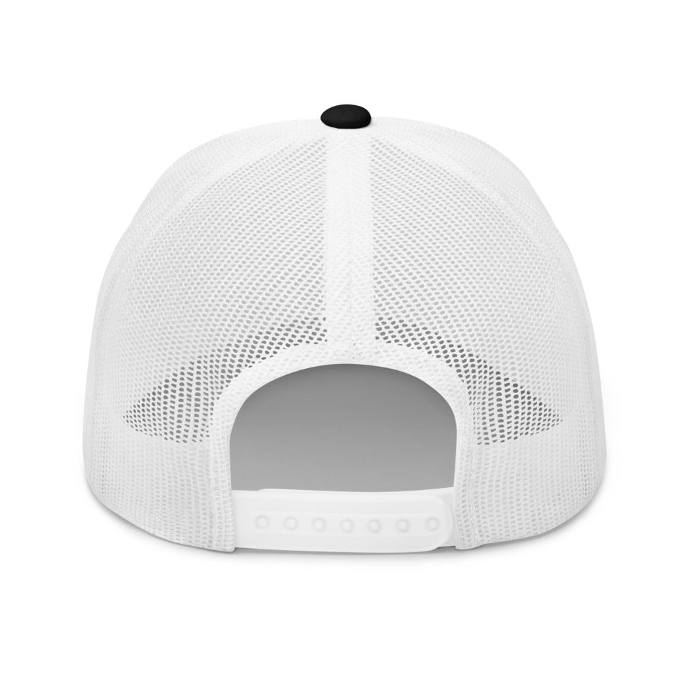 Four Box logo trucker cap, gray logo – view 8