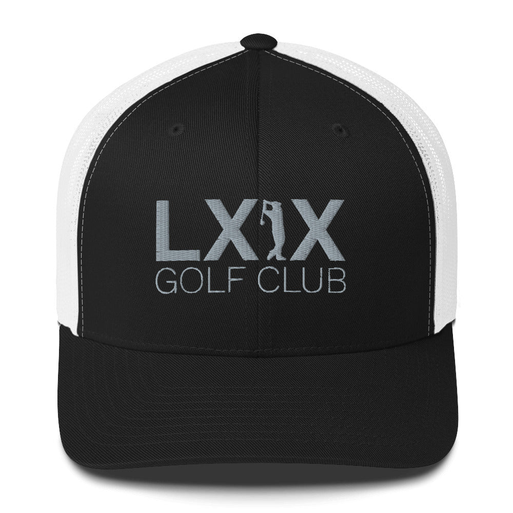 Swinger logo trucker cap, gray logo – view 2