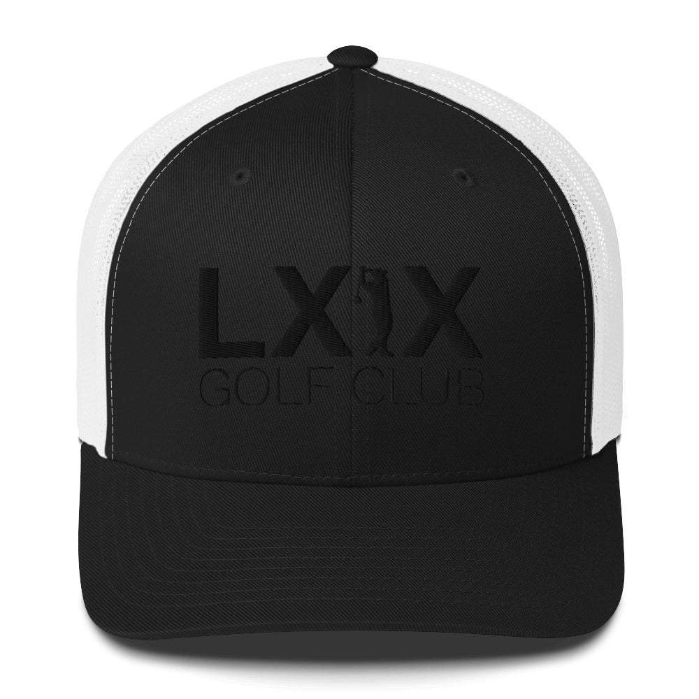 Swinger logo trucker cap, black logo – view 2