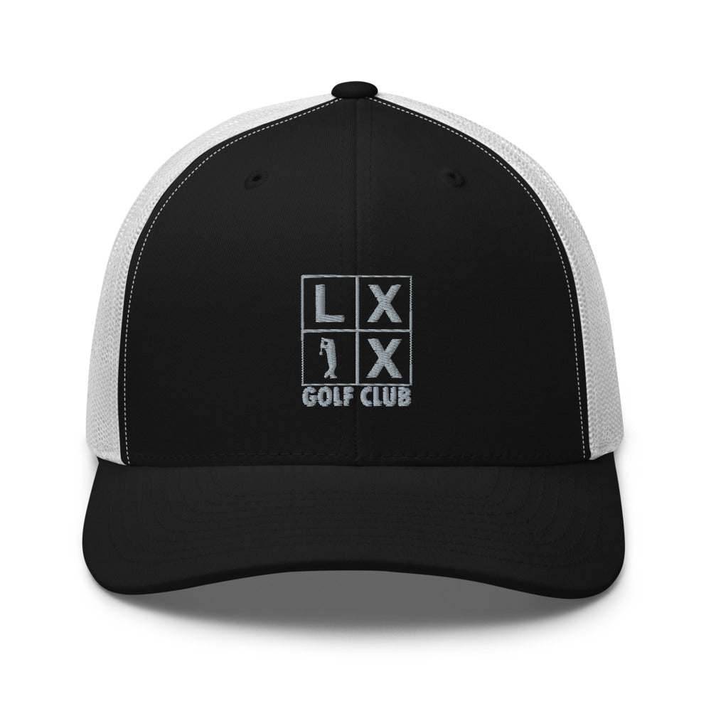Four Box logo trucker cap, gray logo – view 7