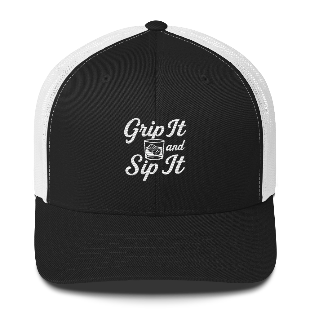 Grip It and Sip It trucker hat – view 3