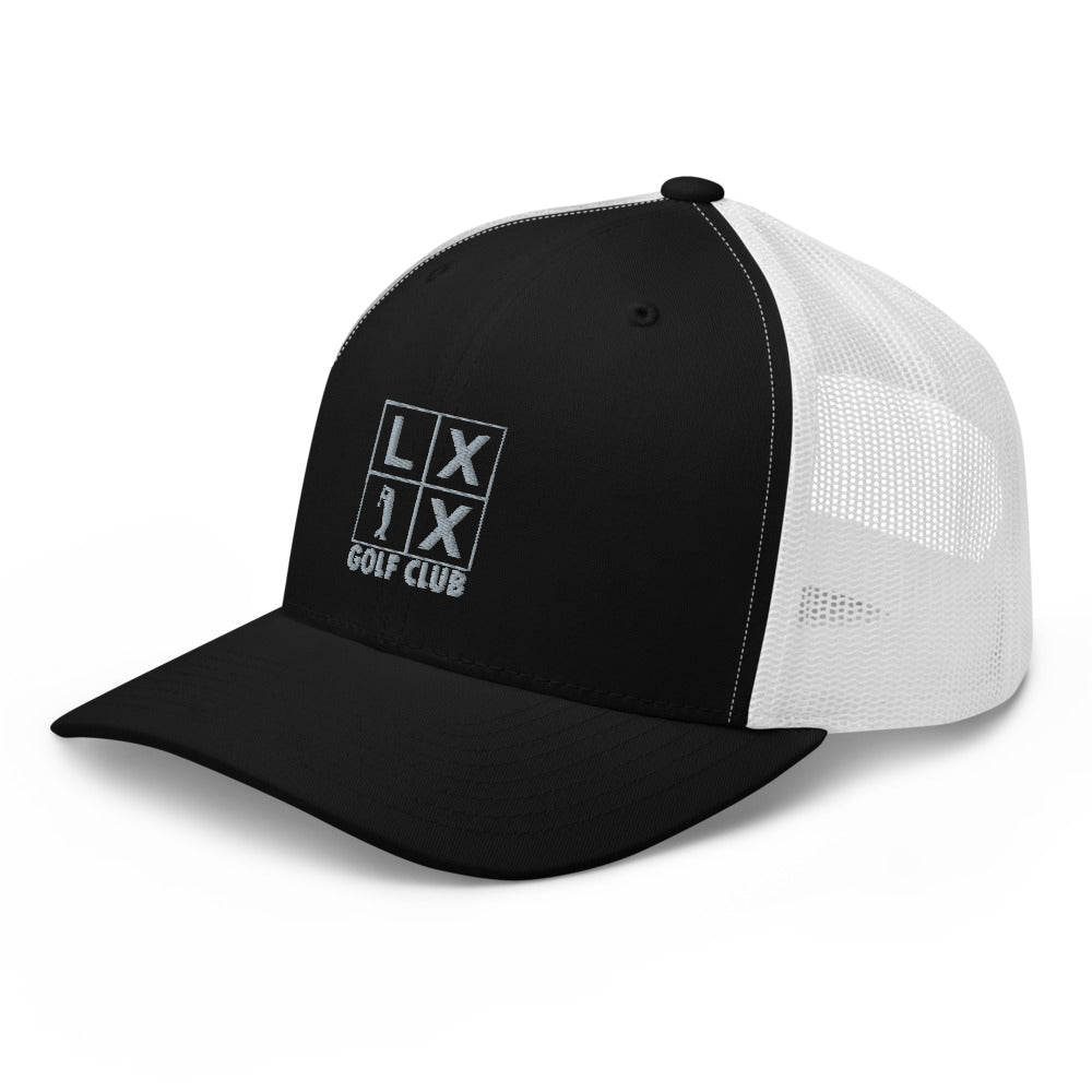 Four Box logo trucker cap, gray logo – view 10