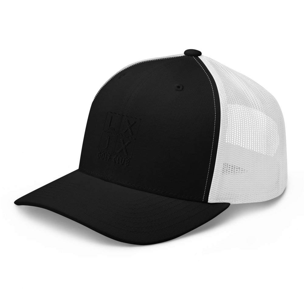 Four Box logo trucker cap, black logo – view 10