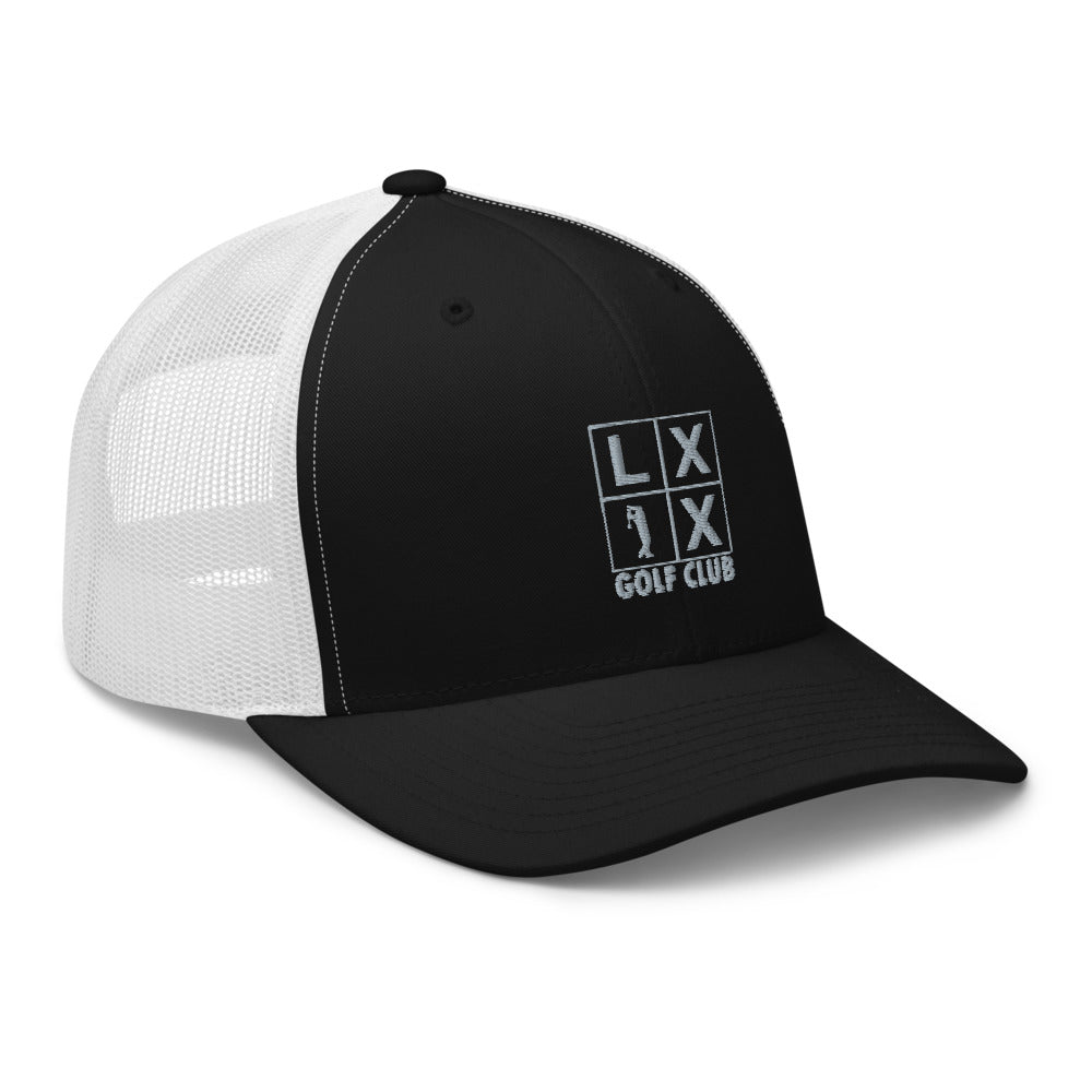 Four Box logo trucker cap, gray logo – view 12
