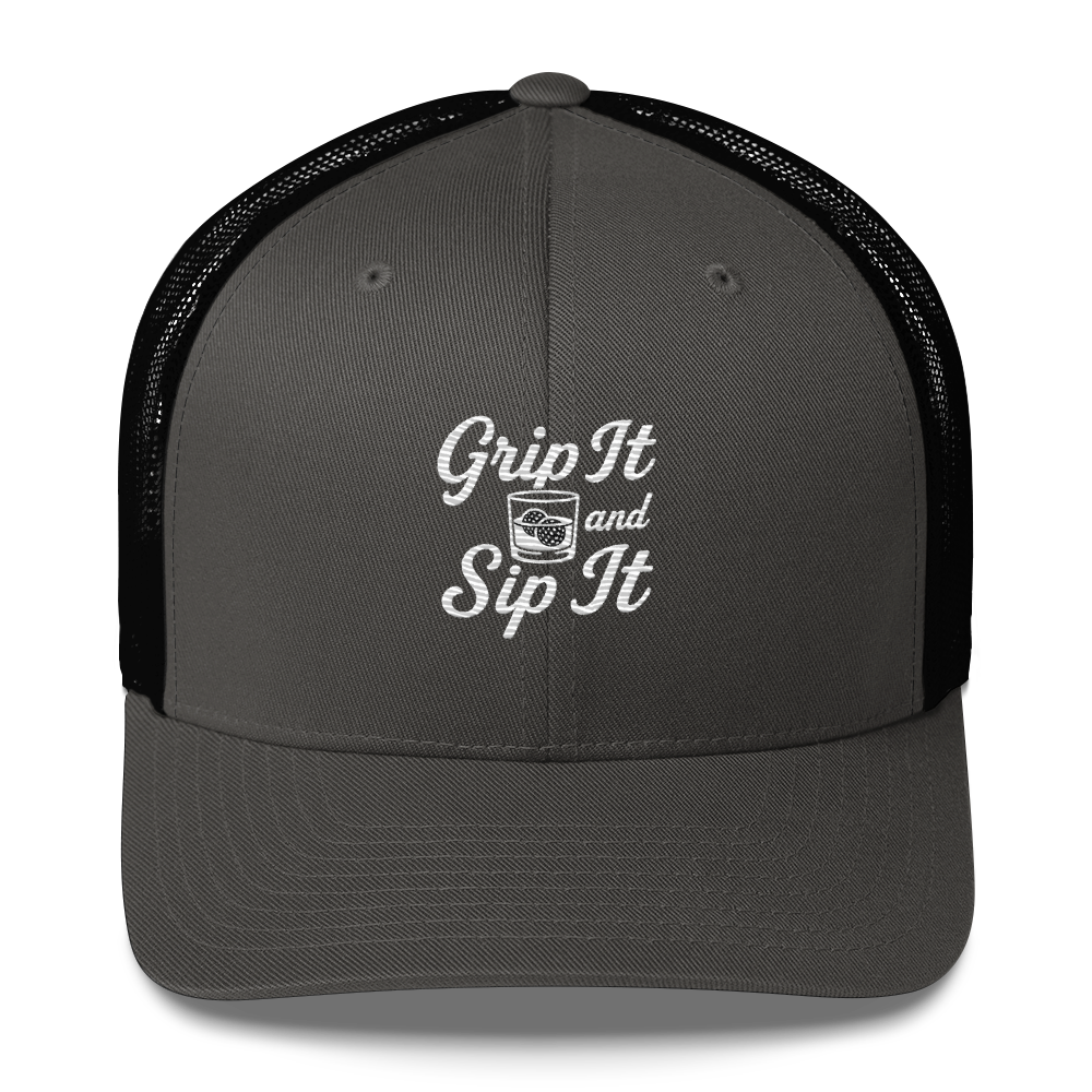 Grip It and Sip It trucker hat – view 5