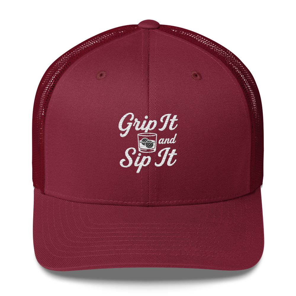 Grip It and Sip It trucker hat – view 7