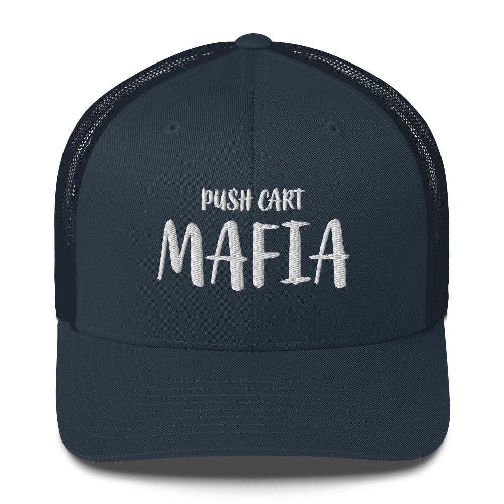 Push Cart Mafia trucker cap – view 3