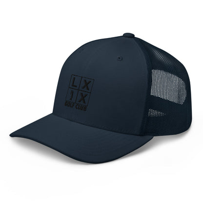 Four Box logo trucker cap, black logo – view 16