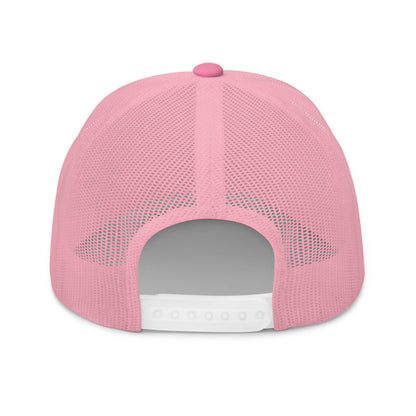 Four Box Logo Trucker Cap - Black Logo by LXIX GOLF CLUB