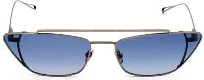 Retro Wild XIII Col 03 Gunmetal Sunglasses, 64mm by Beauty Care Bag