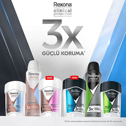 Rexona Men Clinical Protection Stick Deodorant Clean Scent - 45mlDeodorantTorqelo.com