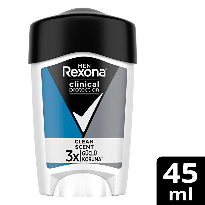 Rexona Men Clinical Protection Stick Deodorant Clean Scent - 45mlDeodorantTorqelo.com