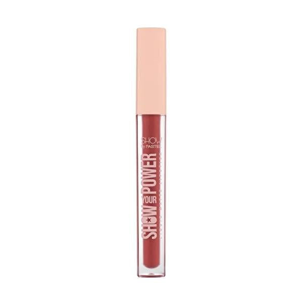 Show By Pastel Show Your Power 604: Long-Lasting, No-Transfer Vegan Liquid Matte Lipstick for All-Day Comfort by Beauty Care Bag