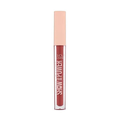 Show By Pastel Show Your Power 604: Long-Lasting, No-Transfer Vegan Liquid Matte Lipstick for All-Day Comfort by Beauty Care Bag