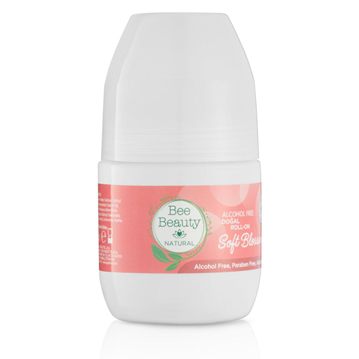 Bee Beauty Soft Blossom natural roll-on deodorant for women