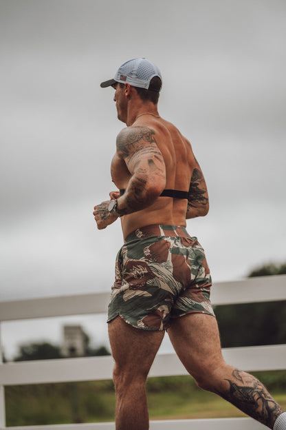 MEN'S | HYBRID SHORT : RHODESIAN CAMO by Alpha Country Training + Nutrition