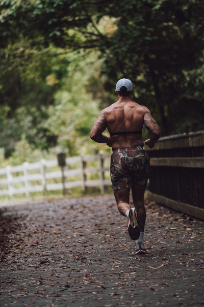 MEN'S | HYBRID SHORT : RHODESIAN CAMO by Alpha Country Training + Nutrition