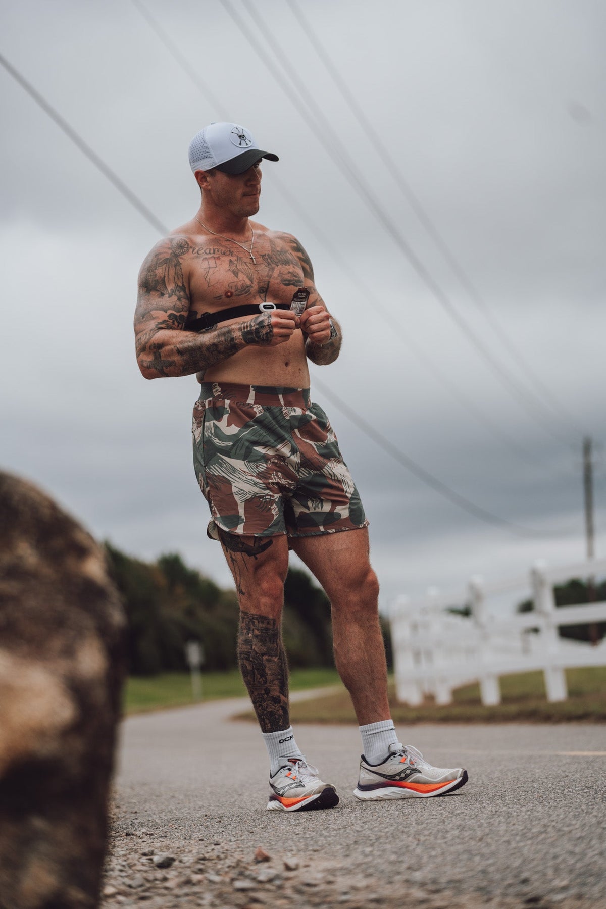 MEN'S | HYBRID SHORT : RHODESIAN CAMO by Alpha Country Training + Nutrition