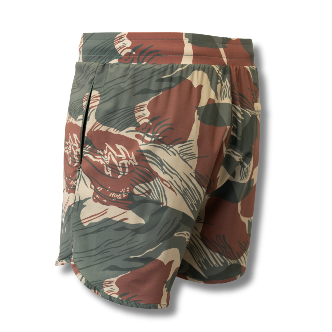 MEN'S | HYBRID SHORT : RHODESIAN CAMO by Alpha Country Training + Nutrition