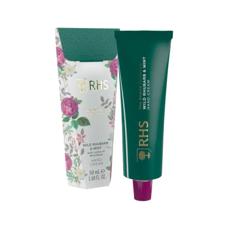 Rhs The Rewild Wild Rhubarb & Mint Hand Cream 50 ml by Beauty Care Bag