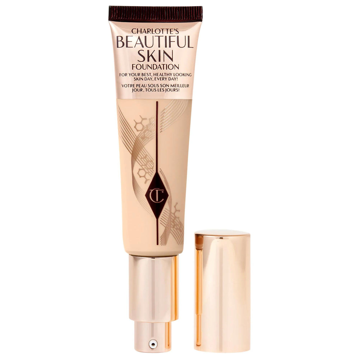 Charlotte Tilbury Beautiful Skin pore-blurring foundation