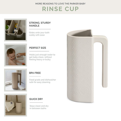 Silicone Rinse Cup by Parker Baby Co.