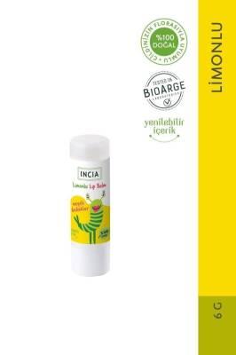 Incia Natural Kids Lip Balm with Bergamot & Lemon - 100% Chemical-Free, Nourishing Shea Butter, Portable 6g by Beauty Care Bag