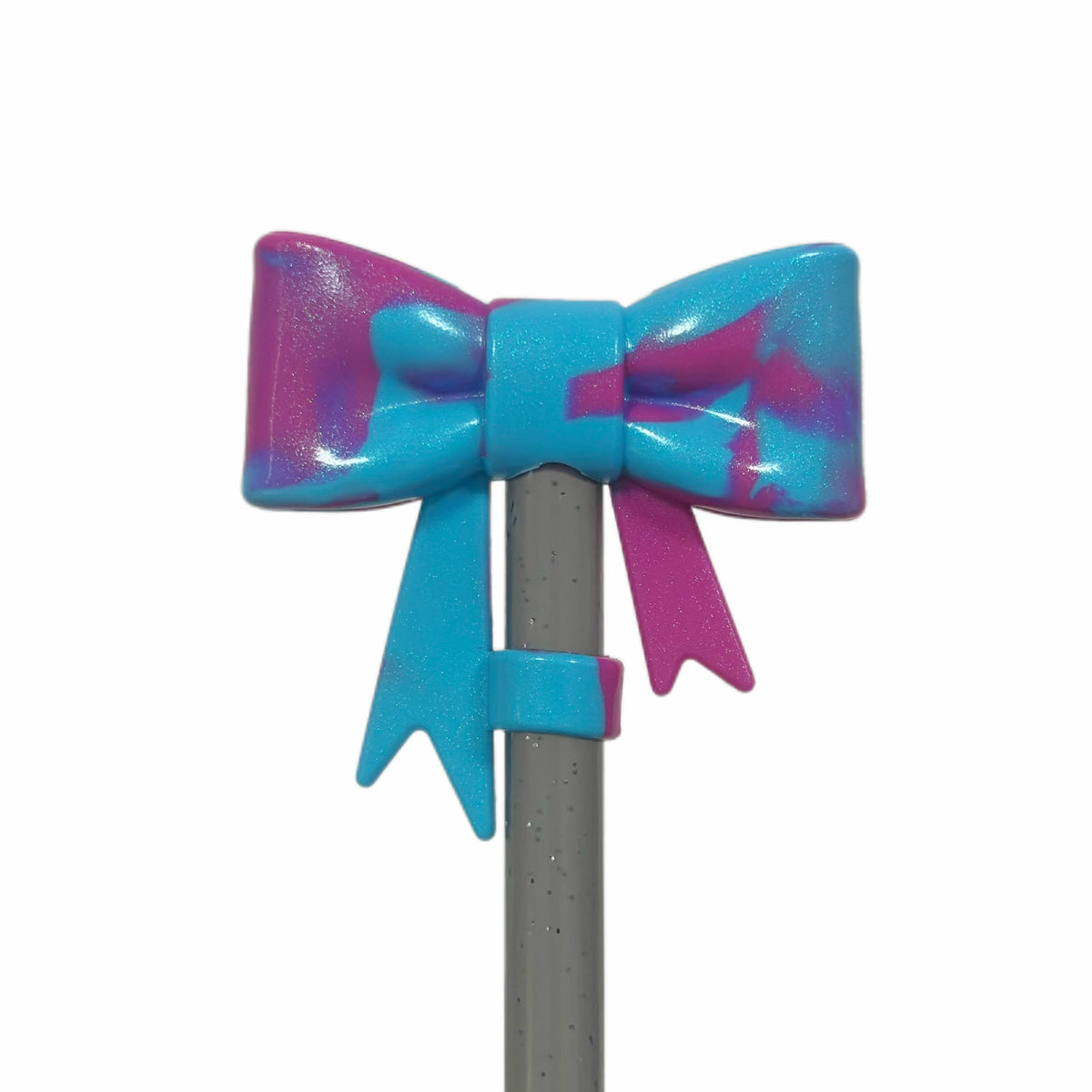 ElectricMagenta 10MM Silicone Strawtopper by THE SALTY CHIC