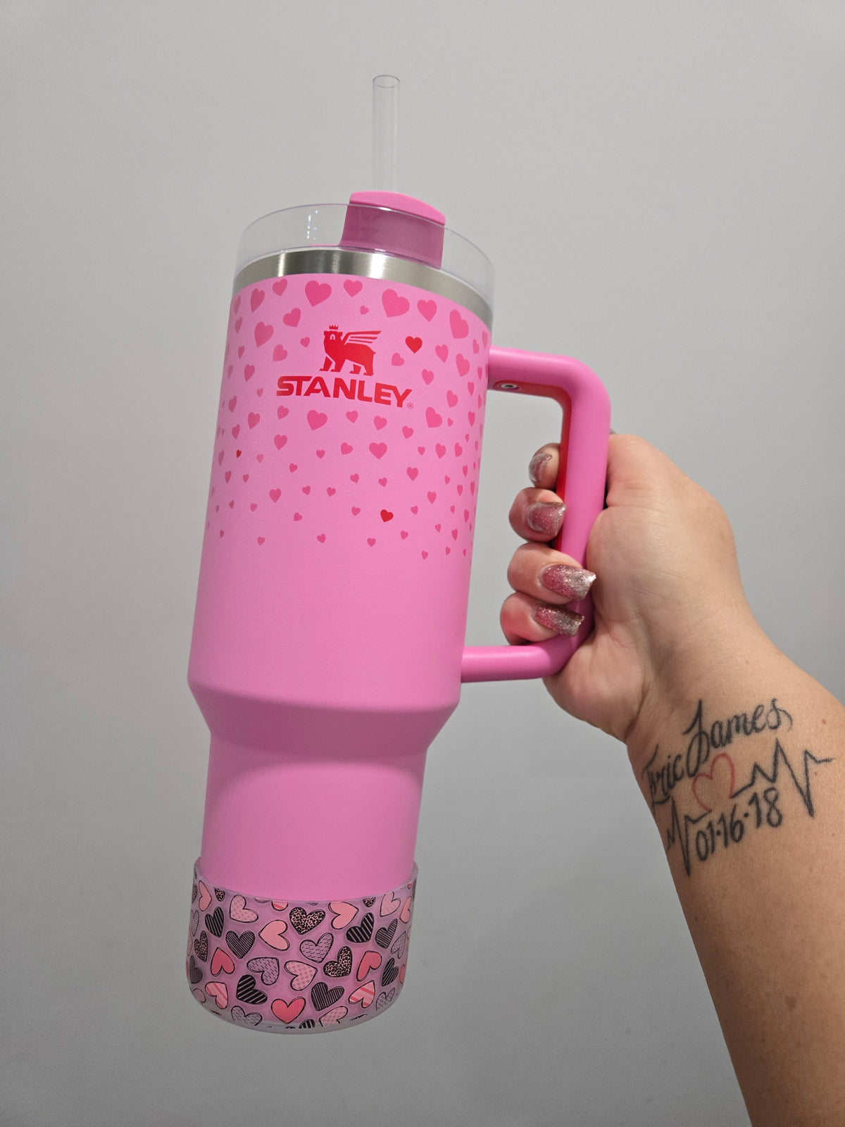 IHeartYou Silicone Boot Bumper Sleeve for Tumblers by THE SALTY CHIC
