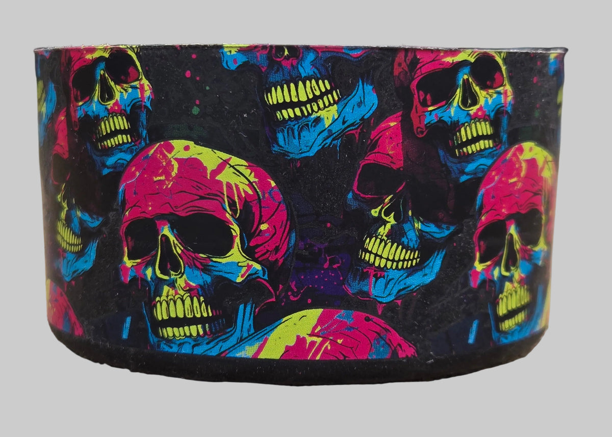 Smirkin' Skull Silicone Boot Bumper Sleeve for tumblers by THE SALTY CHIC