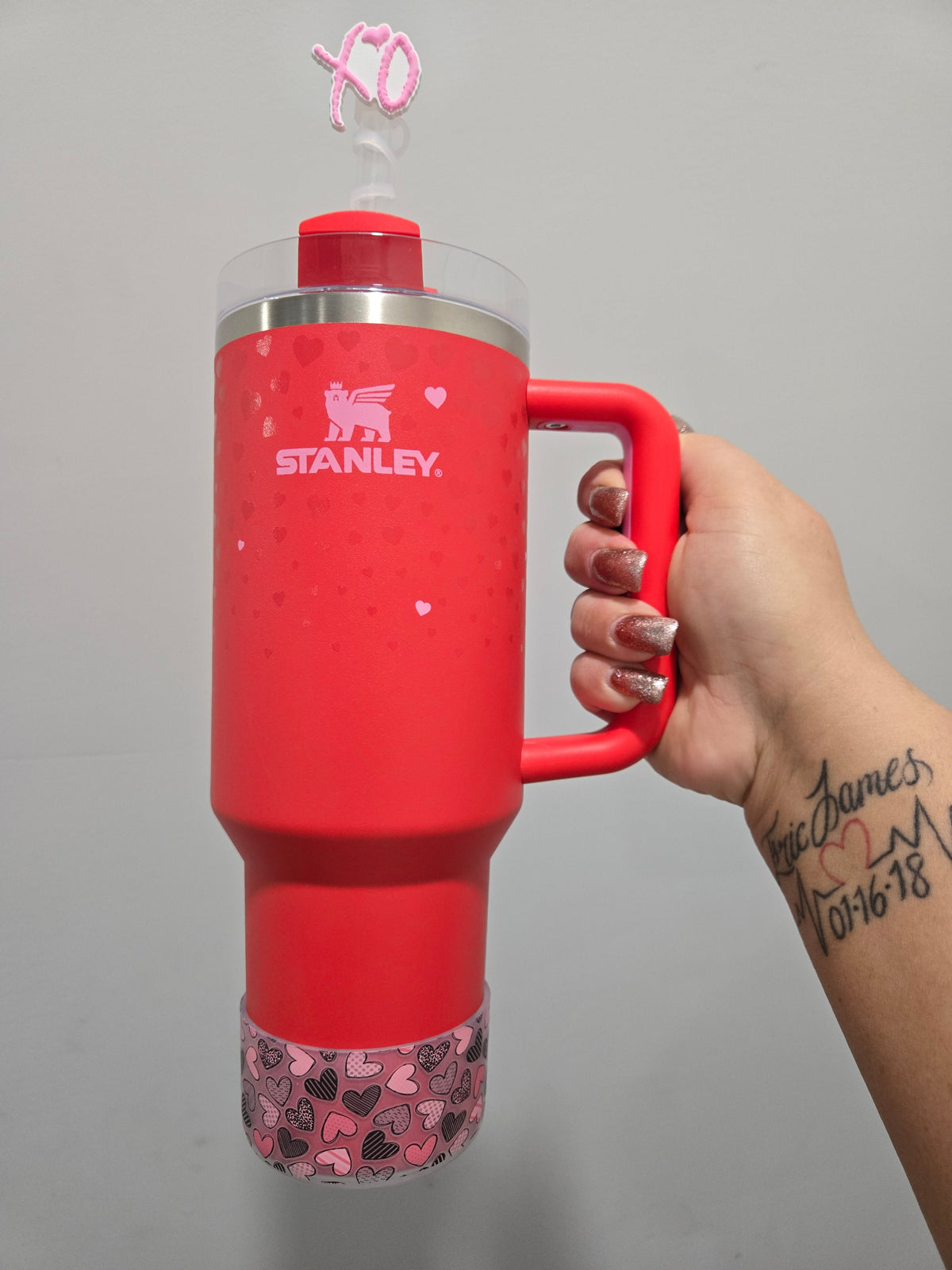 IHeartYou Silicone Boot Bumper Sleeve for Tumblers by THE SALTY CHIC