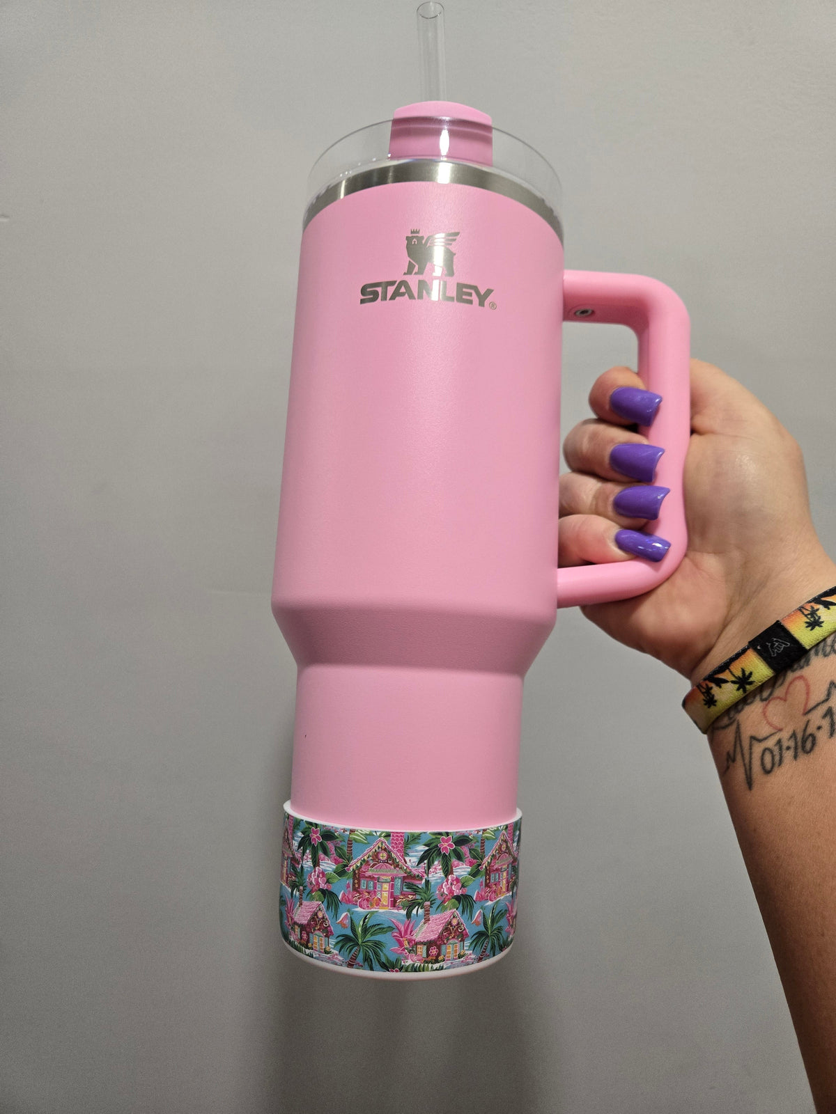 Preppy Gingerbread Silicone Boot Bumper Sleeve for tumblers by THE SALTY CHIC