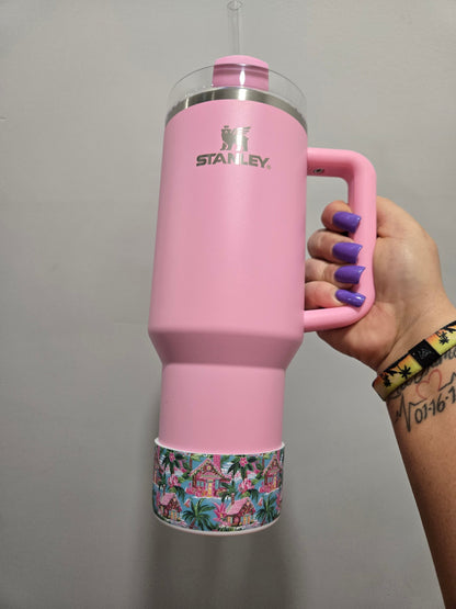 Preppy Gingerbread Silicone Boot Bumper Sleeve for tumblers by THE SALTY CHIC