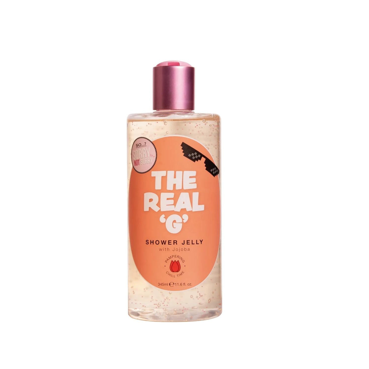 So...? Sorry Not Sorry The Real G Shower Gel - 345ml for Effective Body Cleansing by Beauty Care Bag