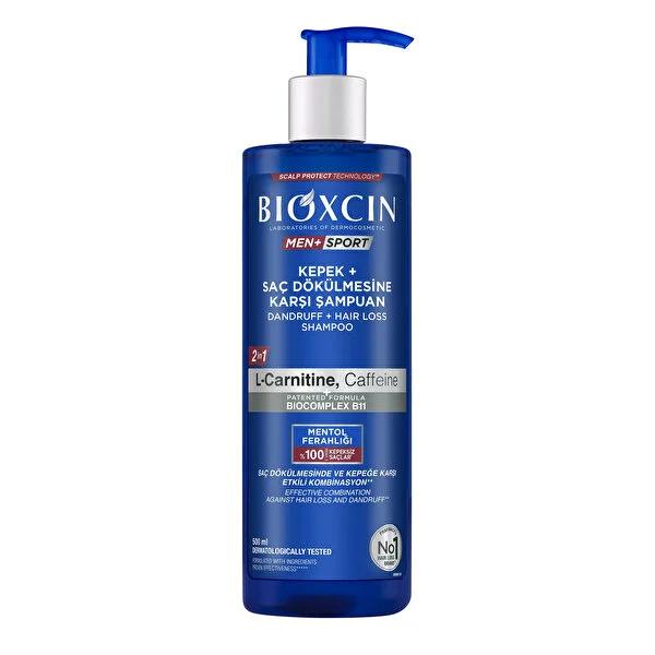 Bioxcin Men+ Sport Anti-Dandruff & Hair Loss Shampoo: Caffeine & BioComplex B11 for Strong, Refreshing Scalp - Dermatologically Tested by Beauty Care Bag