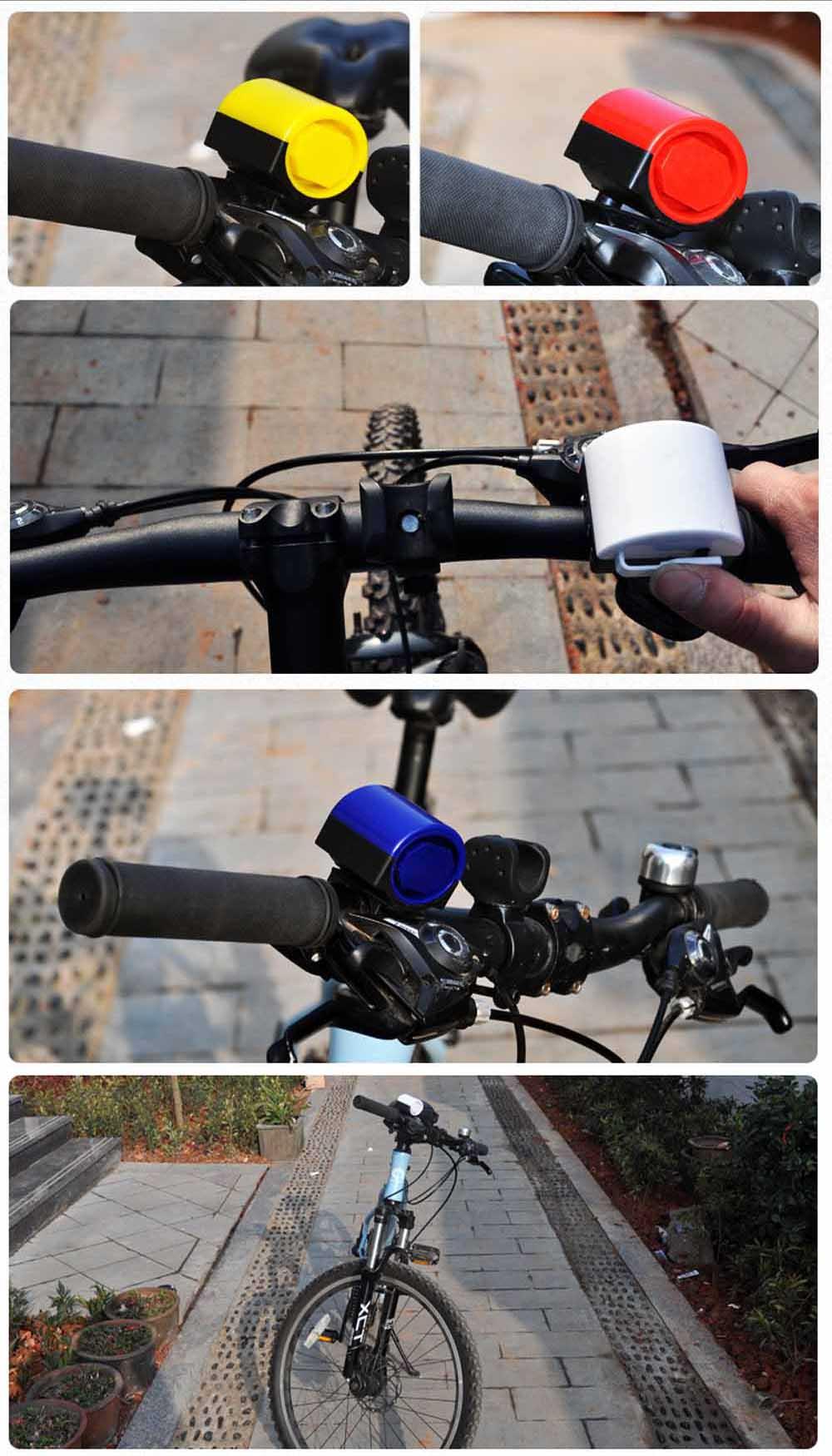 Road Bicycle Bike Electronic Bell Loud Sound Horn Cycling Hooter Siren Holder Loud Electric Bike Horn Sound Bicycle Cycling Handlebar Ring Alarm Bells Perfect Gift For Kids AdultsST90SP351ZHTTorqelo.com