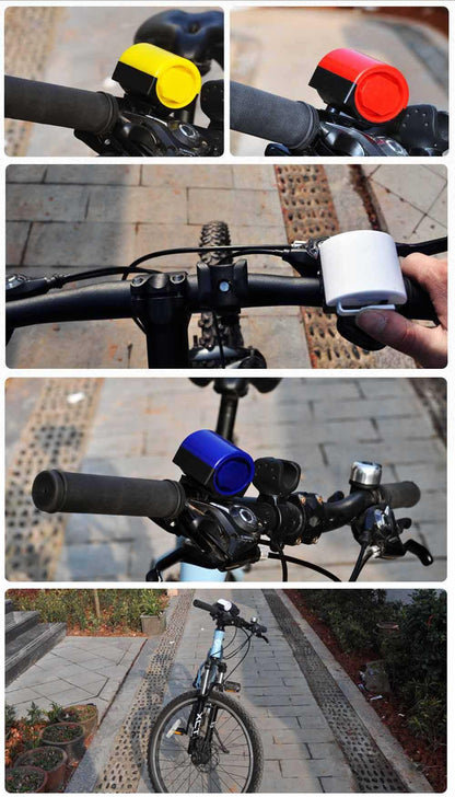 Road Bicycle Bike Electronic Bell Loud Sound Horn Cycling Hooter Siren Holder Loud Electric Bike Horn Sound Bicycle Cycling Handlebar Ring Alarm Bells Perfect Gift For Kids AdultsST90SP351ZHTTorqelo.com