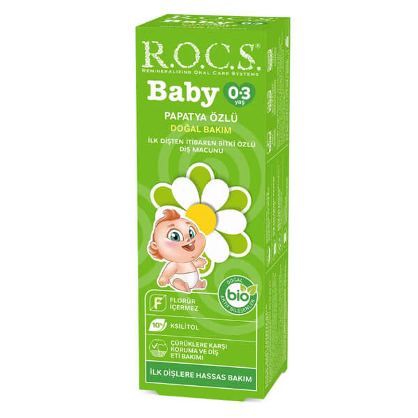 Rocs Baby Chamomile Toothpaste for Ages 0-3 35ml by Beauty Care Bag