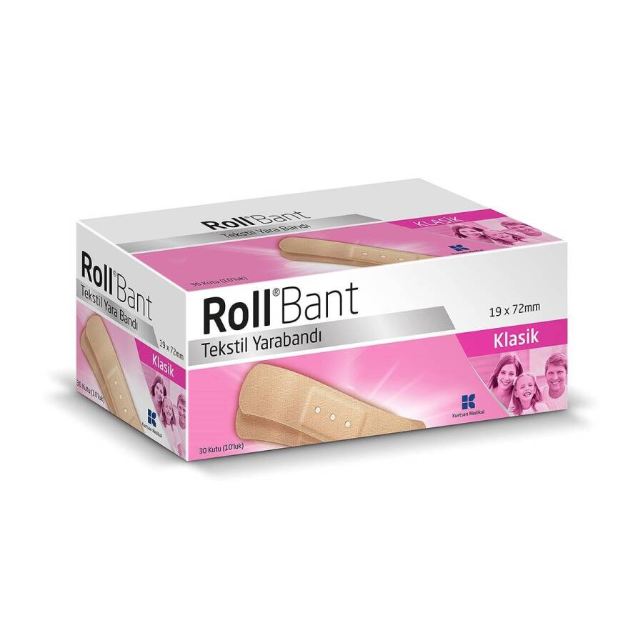 Roll Textile Adhesive Bandages Protective Fabric Strips 300ct by Beauty Care Bag